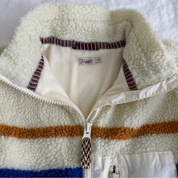 Fatherty striped Sherpa jacket - Picture 3 of 7
